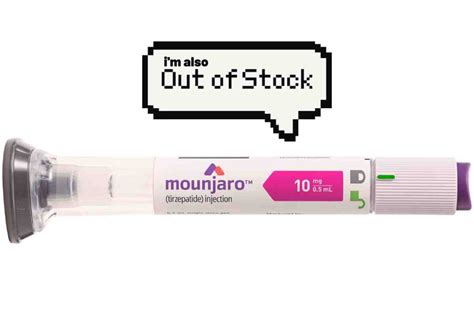 5 mg/0. . Mounjaro shortage update today